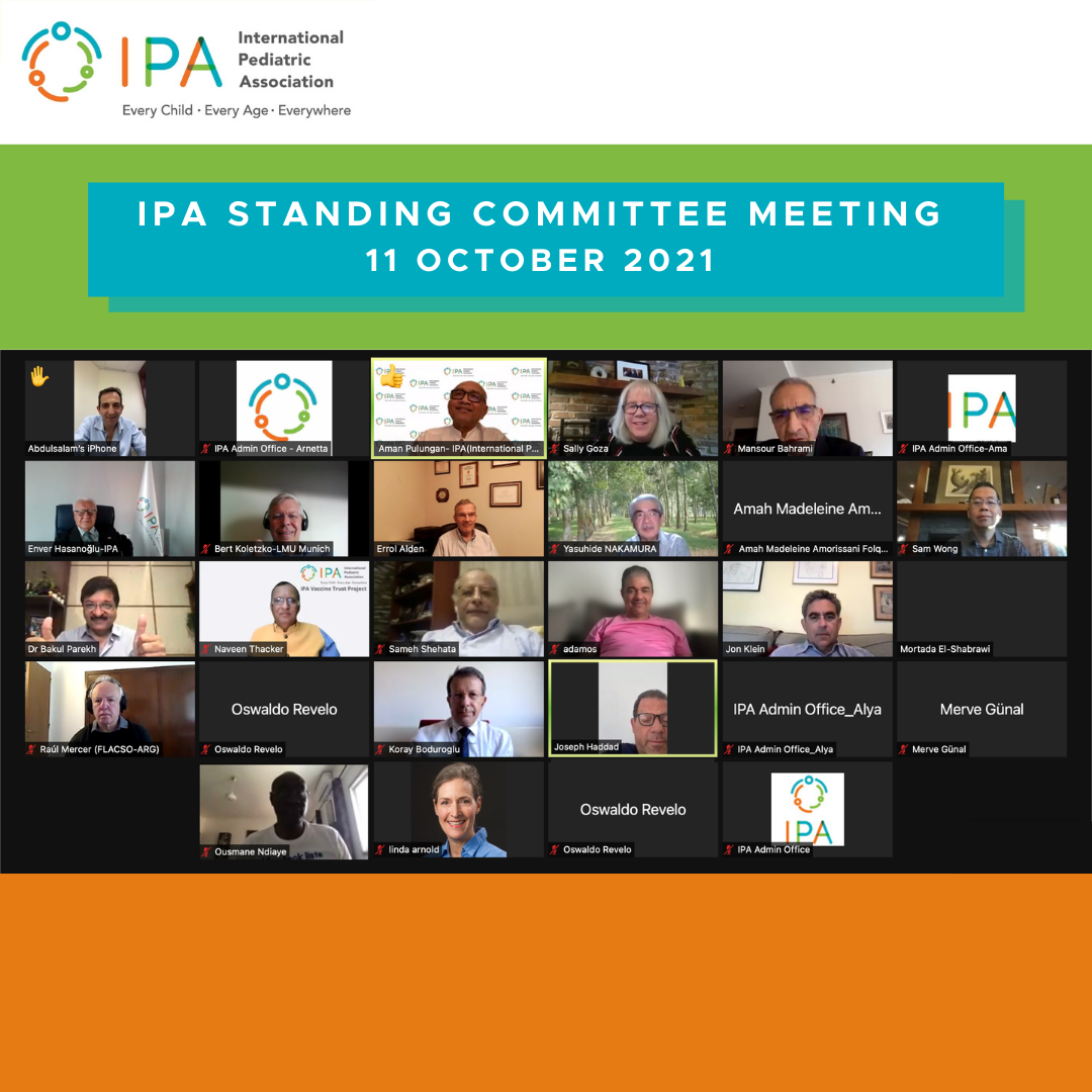 Standing Committee Meeting: 11 October 2021