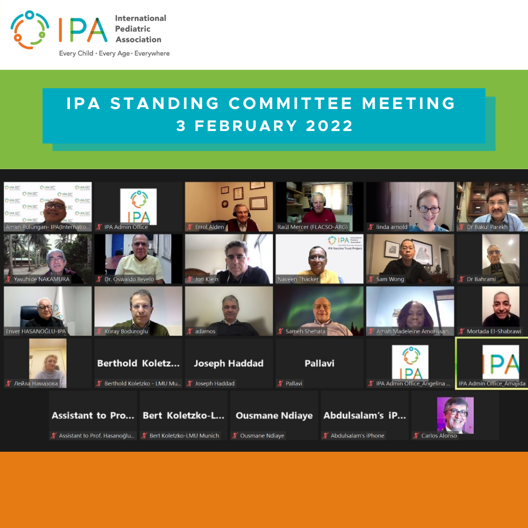 Standing Committee Meeting: 3 February 2022